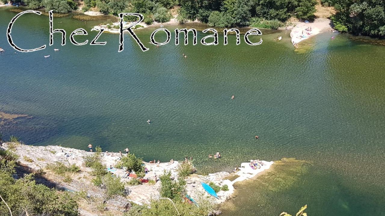 Bienvenue Chez Romane Aigueze Esterno foto