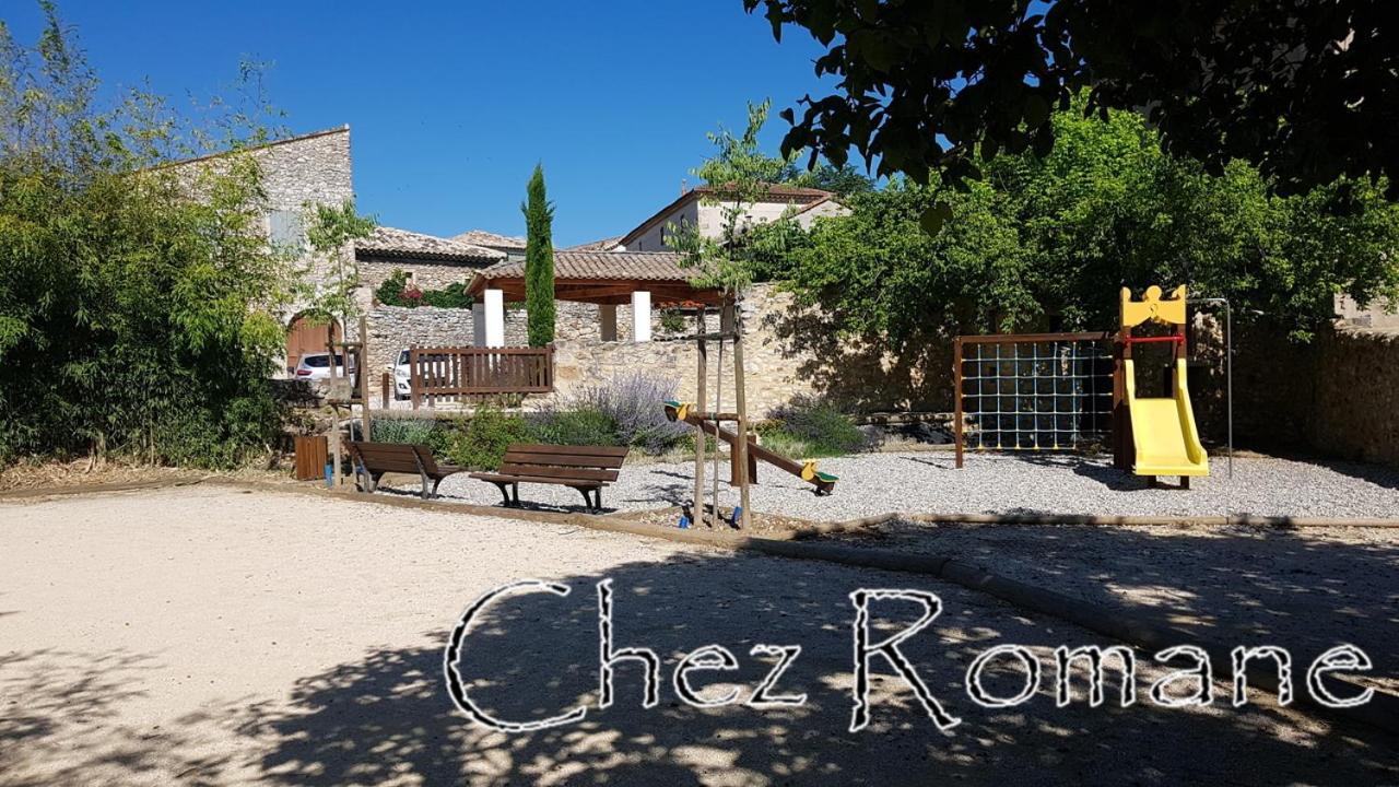 Bienvenue Chez Romane Aigueze Esterno foto