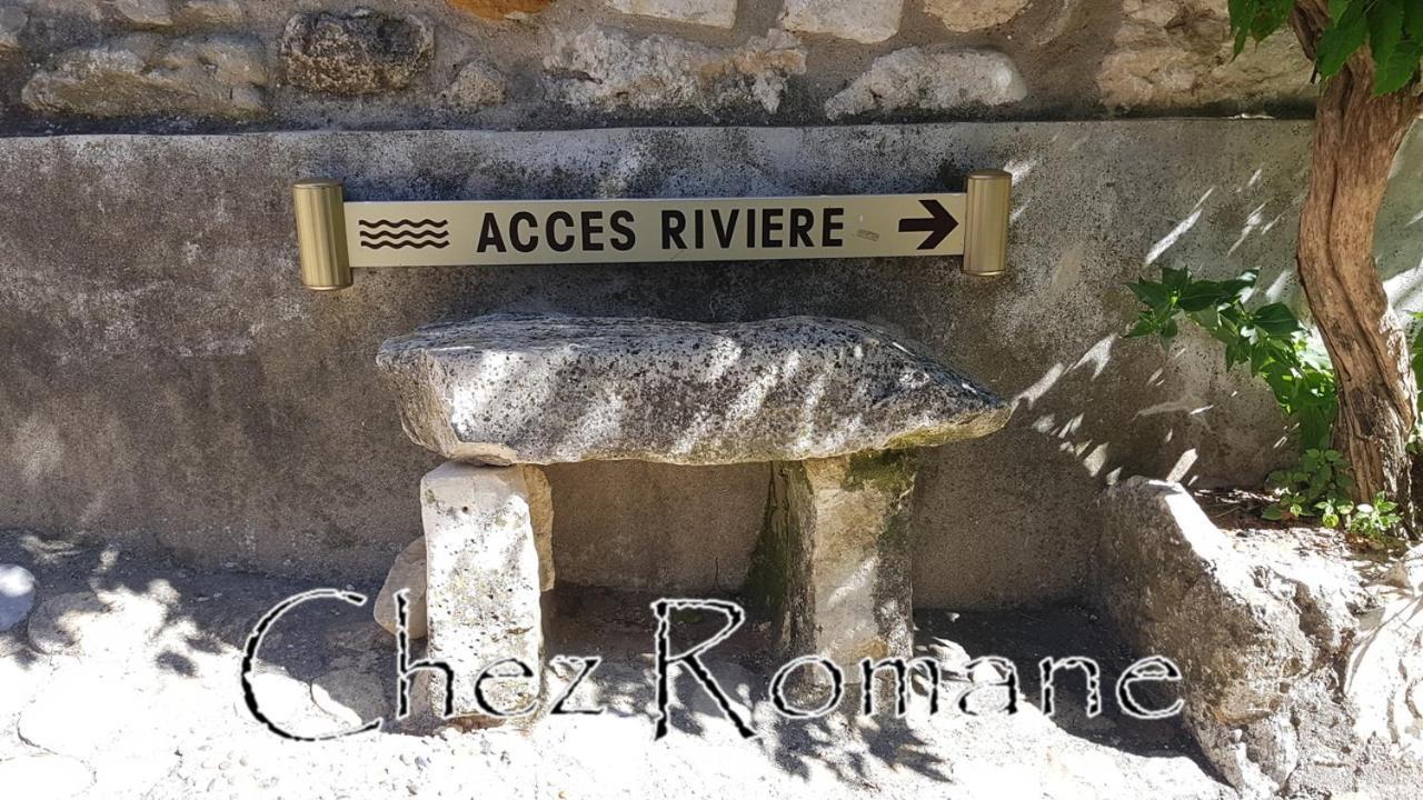 Bienvenue Chez Romane Aigueze Esterno foto
