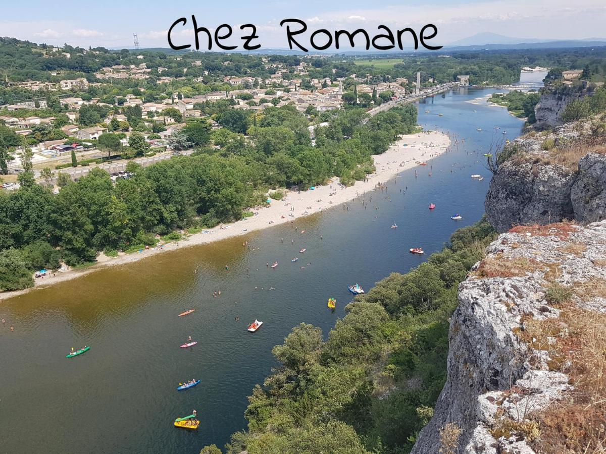 Bienvenue Chez Romane Aigueze Esterno foto